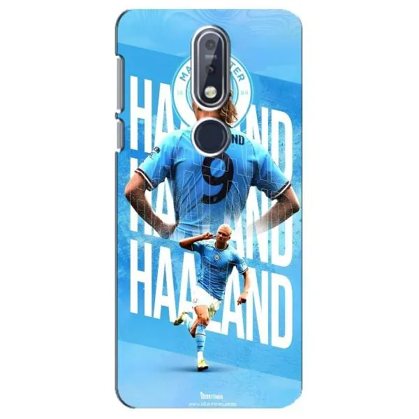 Чехол с принтом «Erling Haaland» для Nokia 7.1 (2018)