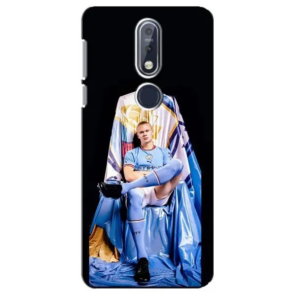 Чехол с принтом «футболист Холанн» для Nokia 7.1 (2018)
