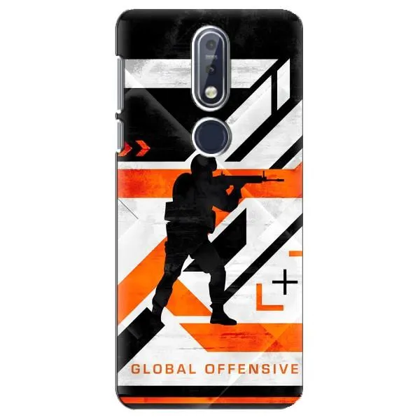 Чохол з принтом «Cs:Go» для Nokia 7.1 (2018)