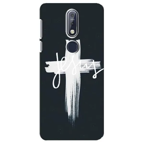 Чехол с принтом «Иисус» для Nokia 7.1 (2018)