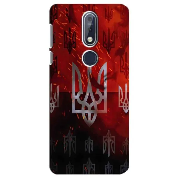 Чехол с принтом «ГЕРБ УПА» для Nokia 7.1 (2018)