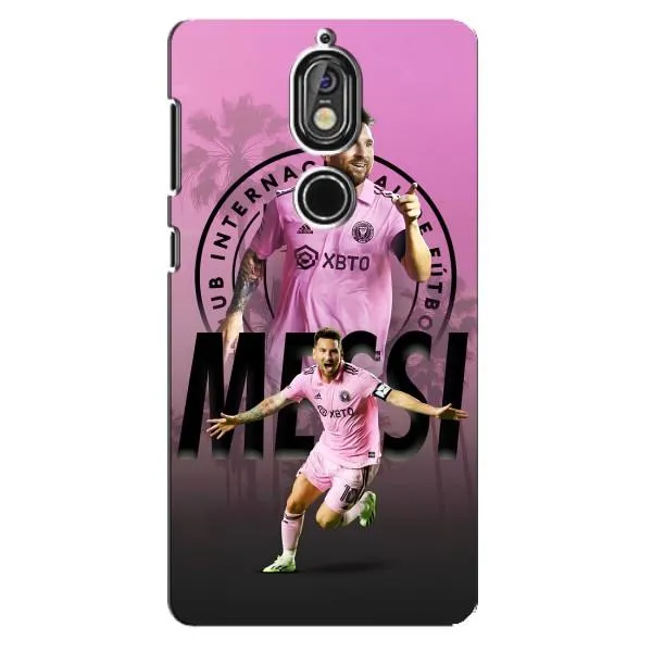 Чехол с принтом «Messi Miami» для Nokia 7