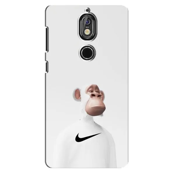 Чехол с принтом «обезьяна NFT Nike» для Nokia 7
