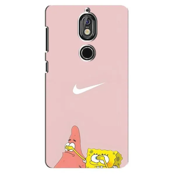Чехол с принтом «Патрик и Губка» для Nokia 7