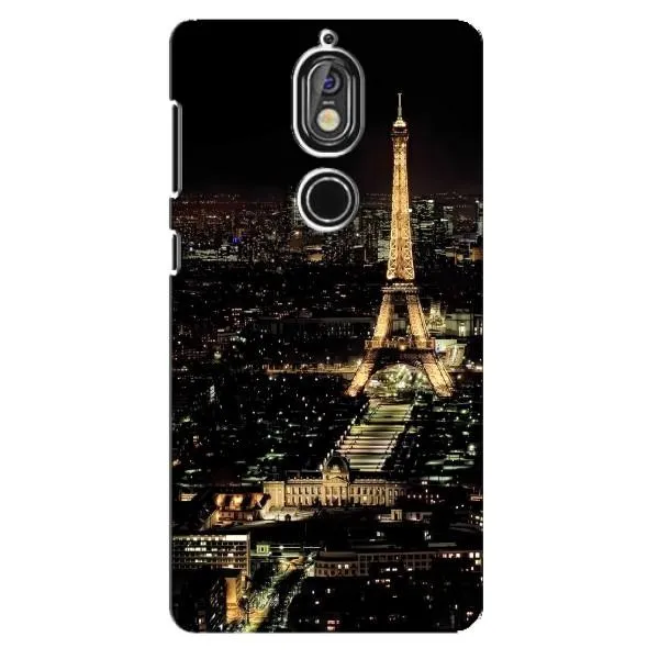Чехол с принтом «Ночной Париж» для Nokia 7