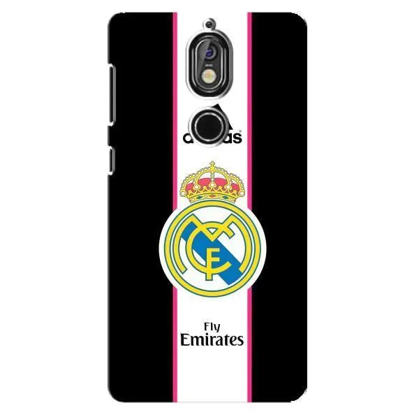 Чехол с принтом «Лого Real Madrid» для Nokia 7