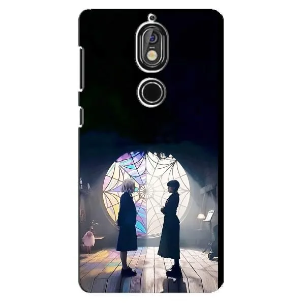 Чехол с принтом «Уэнздей и Инид» для Nokia 7