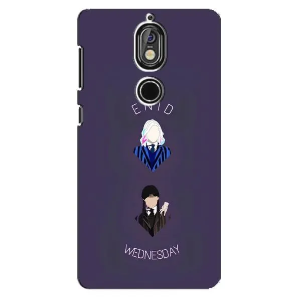 Чехол с принтом «Уэнздей и подруга» для Nokia 7