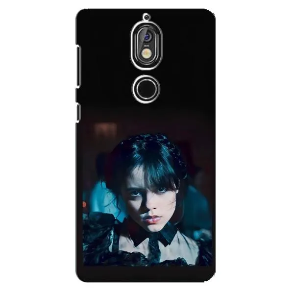 Чехол с принтом «взгляд Уэнздей» для Nokia 7