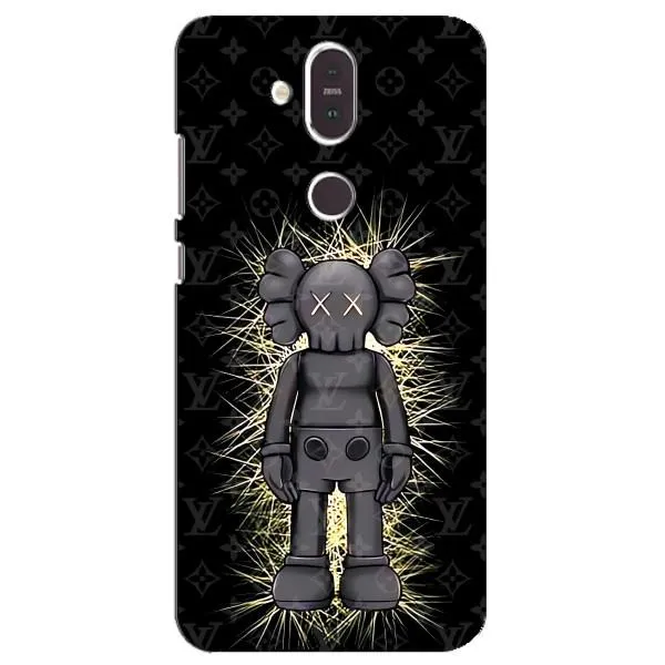 Чехол с принтом «Bearbrick LV» для Nokia 8.1 (2018)