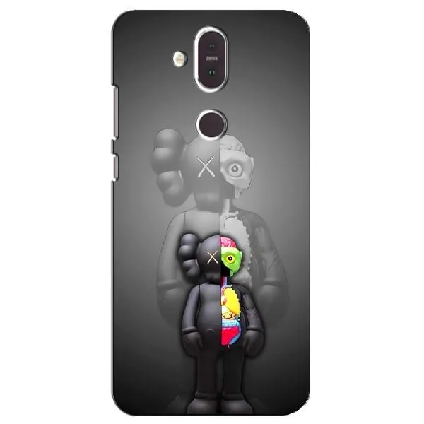 Чехол с принтом «Тело Bearbrick» для Nokia 8.1 (2018)