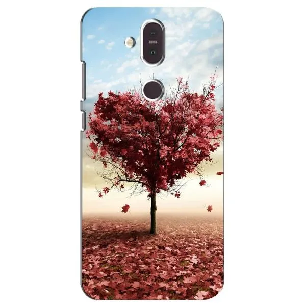 Чехол с принтом «Дерево сердце» для Nokia 8.1 (2018)