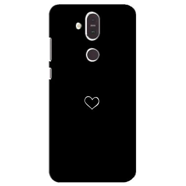 Чехол с принтом «Маленькое сердечко» для Nokia 8.1 (2018)
