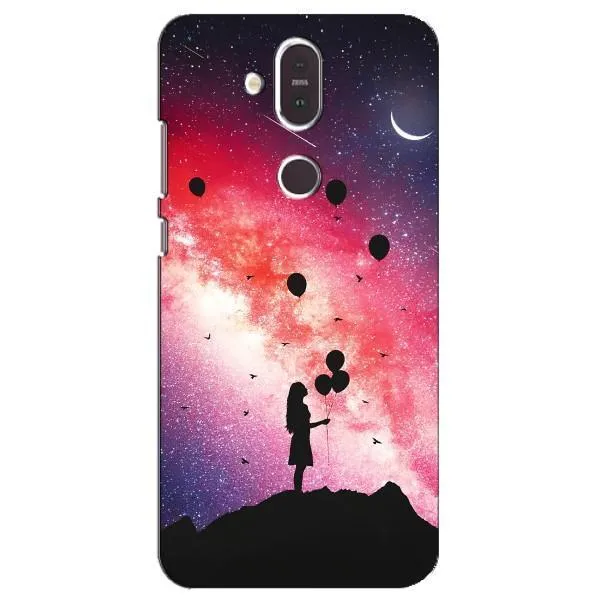 Чехол с принтом «С шариками» для Nokia 8.1 (2018)
