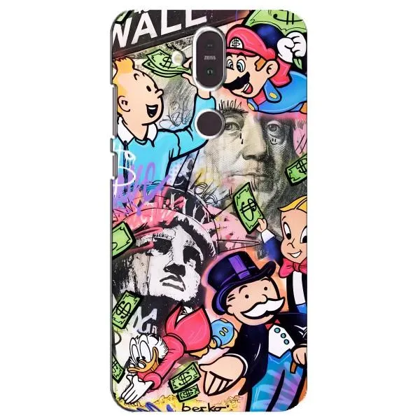 Чехол с принтом «Monopoly man» для Nokia 8.1 (2018)