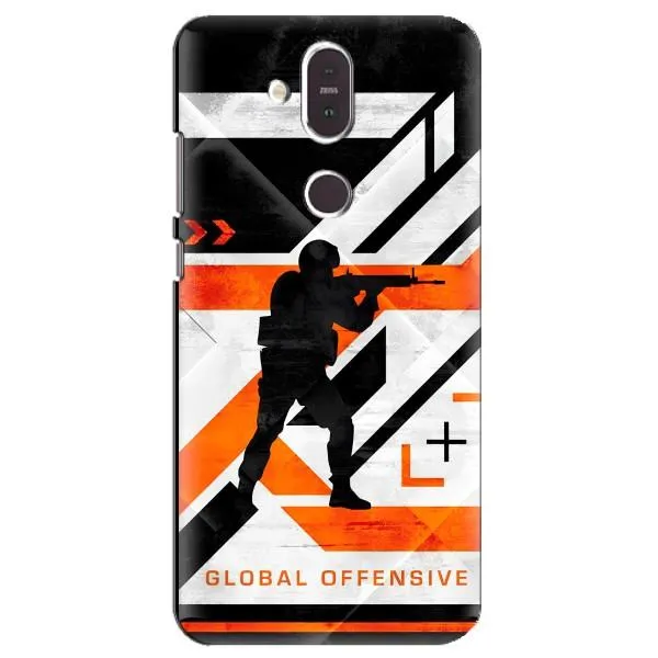 Чехол с принтом «Cs:Go» для Nokia 8.1 (2018)
