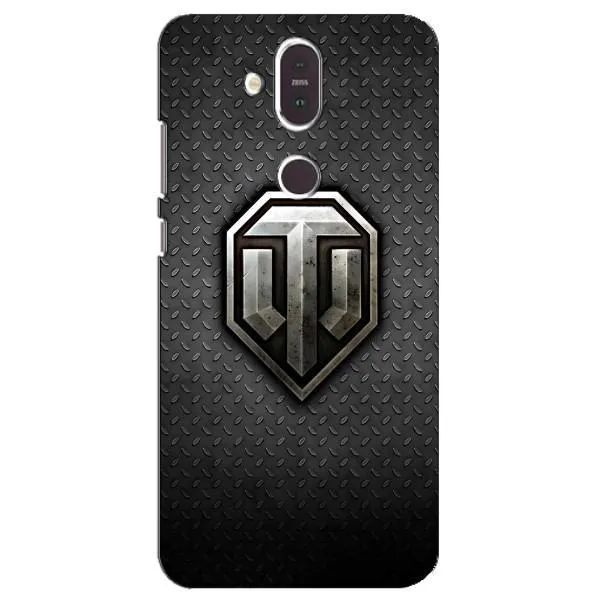 Чехол с принтом «Лого Tanks» для Nokia 8.1 (2018)