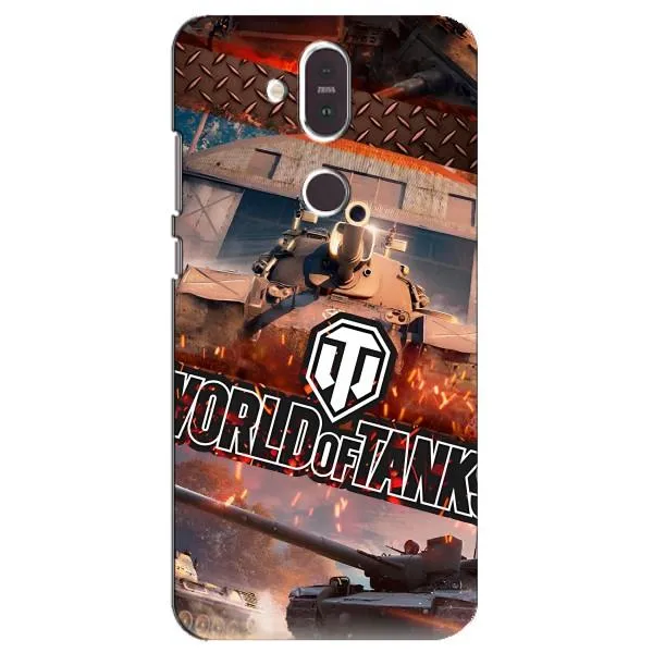 Чехол с принтом «World of Tanks» для Nokia 8.1 (2018)
