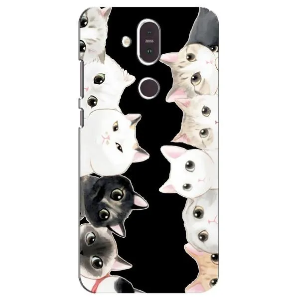 Чехол с принтом «Взгляд котов» для Nokia 8.1 (2018) Чехол с принтом «Взгляд котов» для Nokia 8.1 (2018)