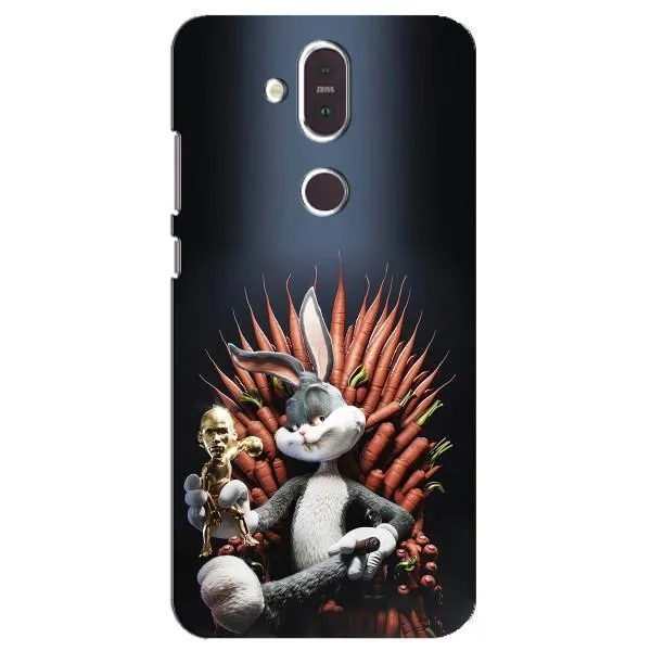 Чехол с принтом «Король Кролик» для Nokia 8.1 (2018)