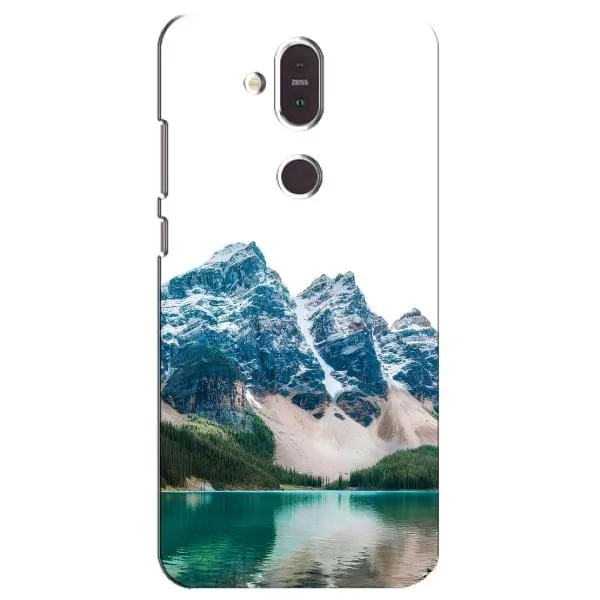 Чехол с принтом «Гори» для Nokia 8.1 (2018)