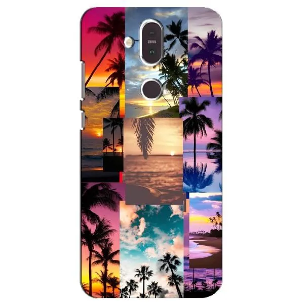 Чехол с принтом «Летний отпуск» для Nokia 8.1 (2018)