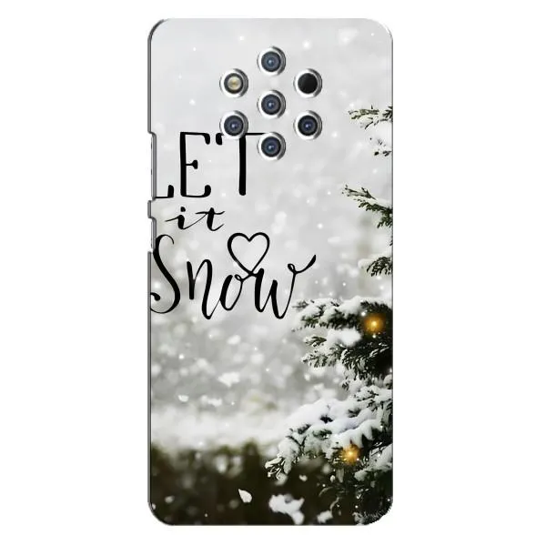 Чехол с принтом «Let it snow» для Nokia 9