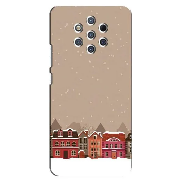Чехол с принтом «Зимний город» для Nokia 9
