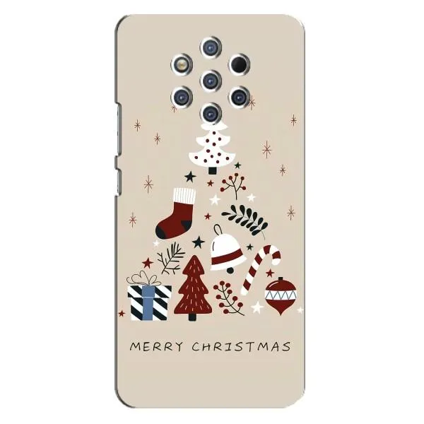 Чехол с принтом «Merry Christmas» для Nokia 9 Чехол с принтом «Merry Christmas» для Nokia 9