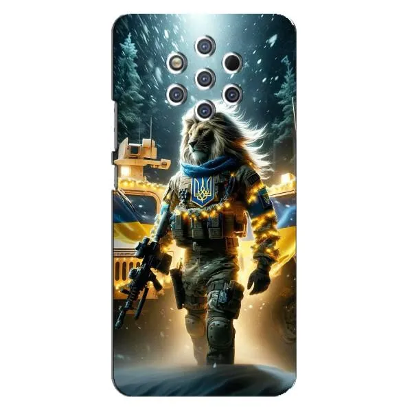 Чехол с принтом «ЛЕВ ЗСУ» для Nokia 9