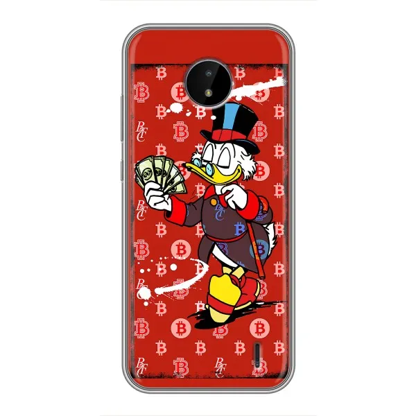 Чехол с принтом «Scrooge MagDag» для Nokia C10