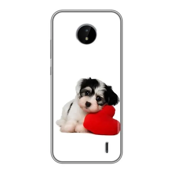Чехол с принтом «Песик» для Nokia C10 Чехол с принтом «Песик» для Nokia C10
