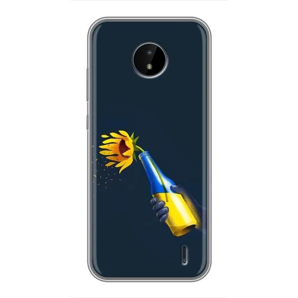 Чехол с принтом «Коктейль молотова» для Nokia C10 Чехол с принтом «Коктейль молотова» для Nokia C10