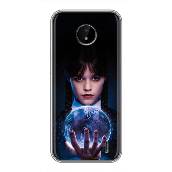 Чохол з принтом «Магічна сфера Венздей» для Nokia C10