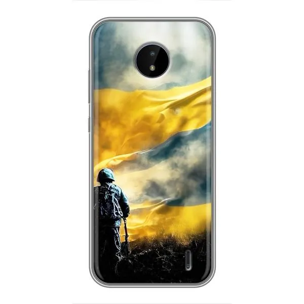 Чехол с принтом «Война» для Nokia C10