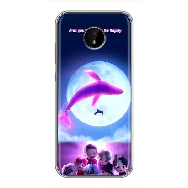 Чохол з принтом «КИТ BTS» для Nokia C20 Plus