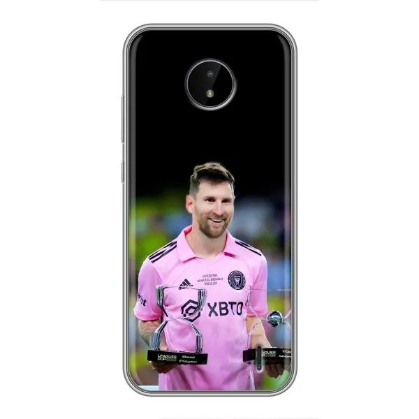 Чохол з принтом «Кубки Мессі» для Nokia C20 Plus