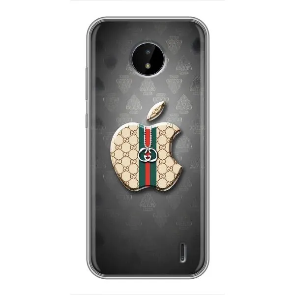 Чохол з принтом «Apple gucci» для Nokia C20 Plus