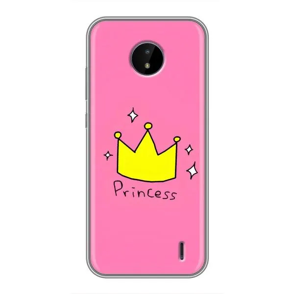 Чехол с принтом «Princess» для Nokia C20 Plus