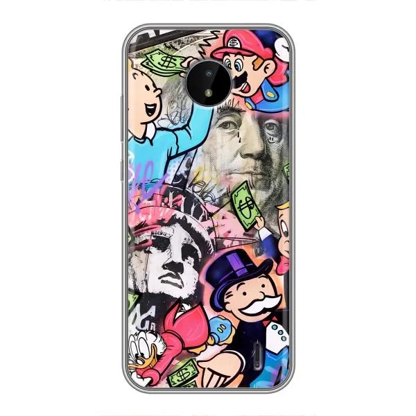 Чохол з принтом «Monopoly man» для Nokia C20 Plus