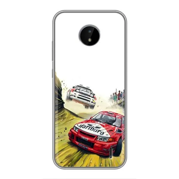 Чохол з принтом «Гоночні Тачки» для Nokia C20 Plus