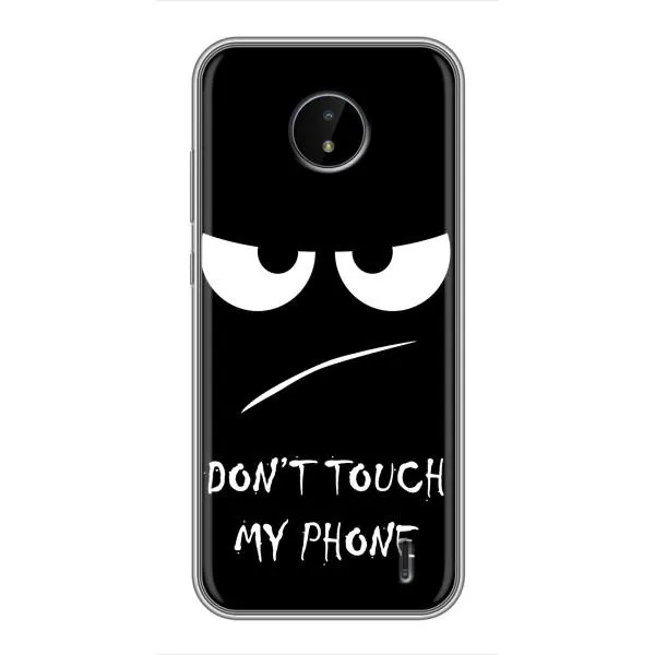 Чехол с принтом «Dont Touch» для Nokia C20 Plus