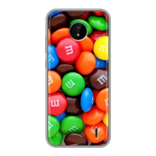 Чехол с принтом «MM's» для Nokia C20 Plus