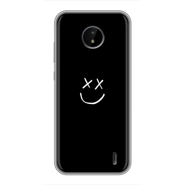 Чехол с принтом «Смайл» для Nokia C20 Plus