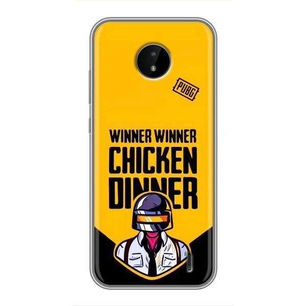 Чохол з принтом «Pubg шолом» для Nokia C20 Plus