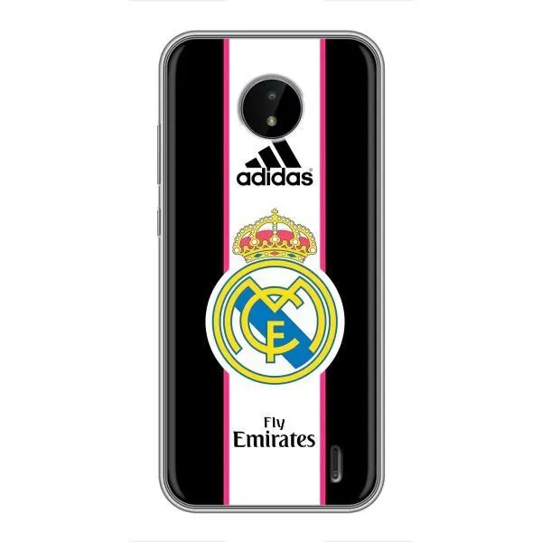Чохол з принтом «Лого Real Madrid» для Nokia C20 Plus
