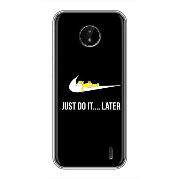 Чехол с принтом «Гомер Later» для Nokia C20 Plus