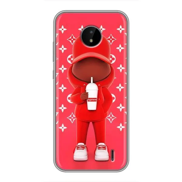 Чохол з принтом «Модний стиль» для Nokia C20 Plus