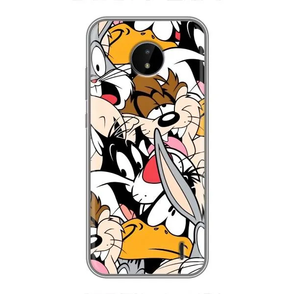 Чохол з принтом «Looney Tunes» для Nokia C20 Plus