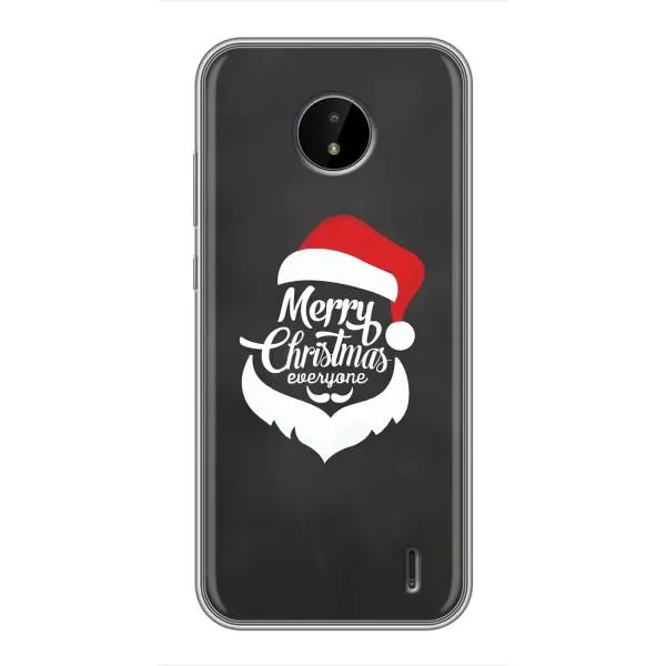Чехол с принтом «Санта Крисмас» для Nokia C20 Plus